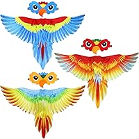 Parrot-Eagle Bird-Wings-Costumes for Kids and Headbands Toddler Dress-Up for Play Hawk Toys Party Favors Gifts