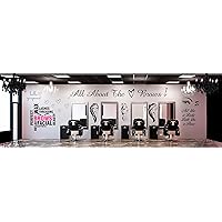 Beauty Salon Set Multiple Items. Wall Application Ready