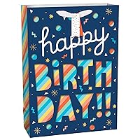 Happy Birthday Cut Out Paper Bag - Extra Large | 17