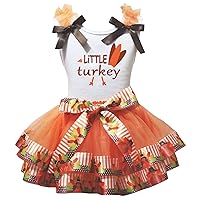 Petitebella Little Turkey Tails Petal Skirt Outfit Nb-8y