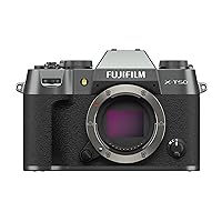Fujifilm X-T50 Mirrorless Digital Camera Body - Charcoal Silver