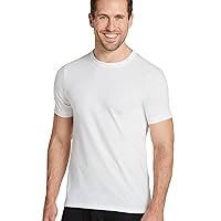 Men's Undershirt Big & Tall Classic Crew Neck T-Shirt- 6 Pack