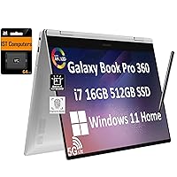 SAMSUNG Galaxy Book Pro 360 5G LTE 2-in-1 Business Laptop (13.3