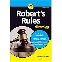 Robert's Rules For Dummies, 4th Edition Robert's Rules For Dummies, 4th Edition Paperback Audible Audiobook Kindle Spiral-bound Audio CD