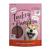 Premium Dog Treats | 100% Human Grade | USA Made | Grain Free | Turkey and Pumpkin, 12 oz.
