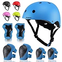 Kids Bike Helmet Ventilation & Adjustable Toddler Helmet for Ages 3-8 Kids Boys Girls Multi-Sport Helmet for Bicycle Skate Scooter, 5 Colors