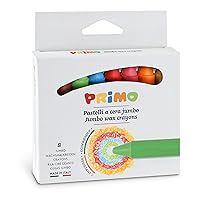 Primo Jumbo Wax Crayons Set 8-Pieces
