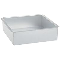 Ateco 10 by 10 by 3-Inch Professional Square Baking Pan