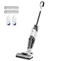 Tineco iFLOOR 2 Complete Cordless Wet Dry Vacuum Floor Cleaner and Mop, One-Step Cleaning for Hard Floors, Great for Sticky Messes and Pet Hair
