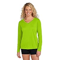 Long Sleeve Workout Tops for Women, Workout Shirt Women, V-Neck Gym Tops for Women(Available in Plus Sizes)