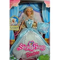 1998 Sleeping Beauty Doll with Dress, Shoes and Musical Pillow Plus Her Eyes Magically Open and Close