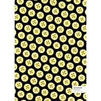 Banana Notebook - A4: (Black Edition) Fun notebook 192 lined pages (A4 / 8.27x11.69 inches / 21x29.7cm)
