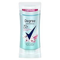 Advanced Antiperspirant Deodorant 72-Hour Sweat & Odor Protection White Flowers & Lychee Antiperspirant for Women with MotionSense Technology 2.6 oz