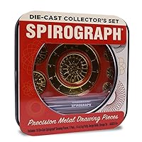 Spirograph Die-cast Collector’s Set, Multi, 14 piece (1021RZ)
