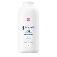 Johnson's Baby Powder for Delicate Skin, Hypoallergenic and Free of Parabens, Phthalates, and Dyes for Baby Skin Care, 15 oz