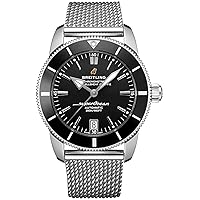 Breitling Superocean Heritage II Automatic Chronometer 42 mm Black Dial Men's Watch AB2010121B1A1