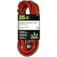 Go Green Power Inc. (GG-13725) 16/3 SJTW Outdoor Extension Cord, Lighted End, 25 ft