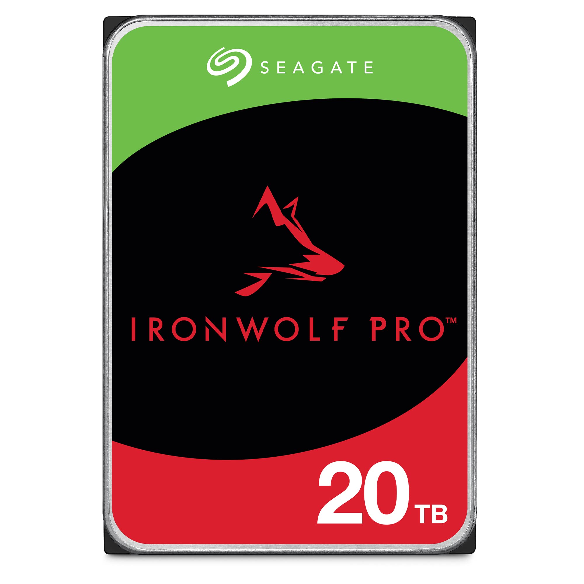 Seagate IronWolf Pro 20TB NAS Internal Hard Drive HDD – CMR 3.5 Inch SATA 6Gb/s 7200 RPM 256MB Cache for RAID Network Attached Storage, Rescue Services – Frustration Free Packaging(ST20000NEZ00)