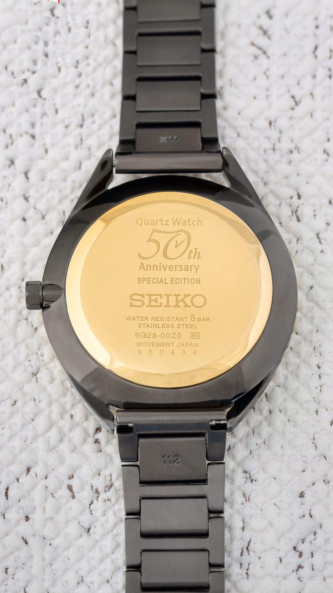 Seiko Conceptual 50th Anniversary Quartz Black Dial Ladies Watch SRKZ49