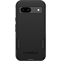 OtterBox Google Pixel 8a Commuter Series Case - Black, Slim & Tough, Pocket-Friendly, with Port Protection