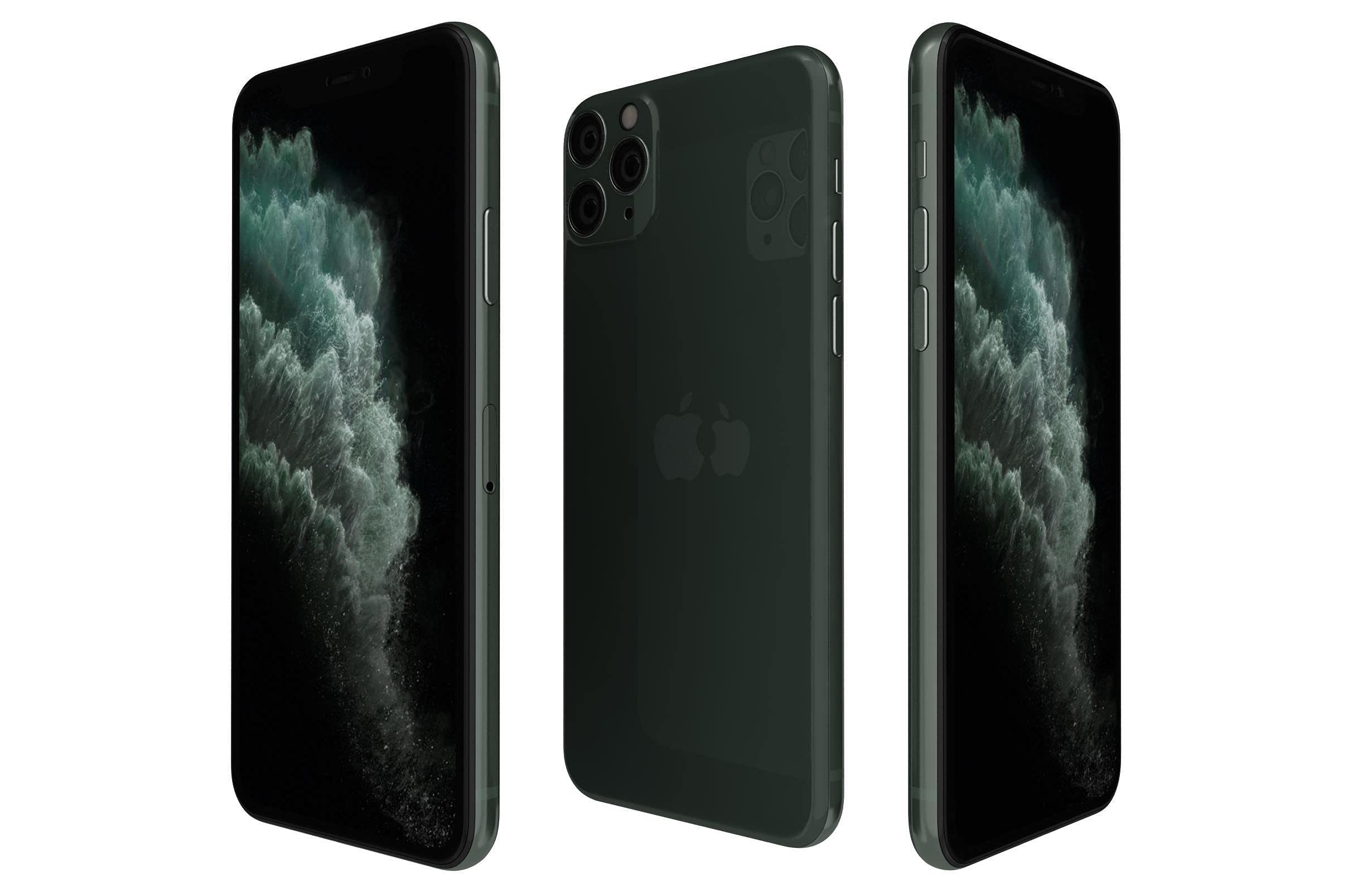 Apple iPhone 11 Pro Max, US Version, 256GB, Midnight - Unlocked (Renewed)