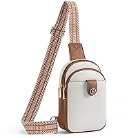 BOSTANTEN Small Sling Bag Crossbody Bags for Women Trendy Crossbody Purse Leather Chest Bag