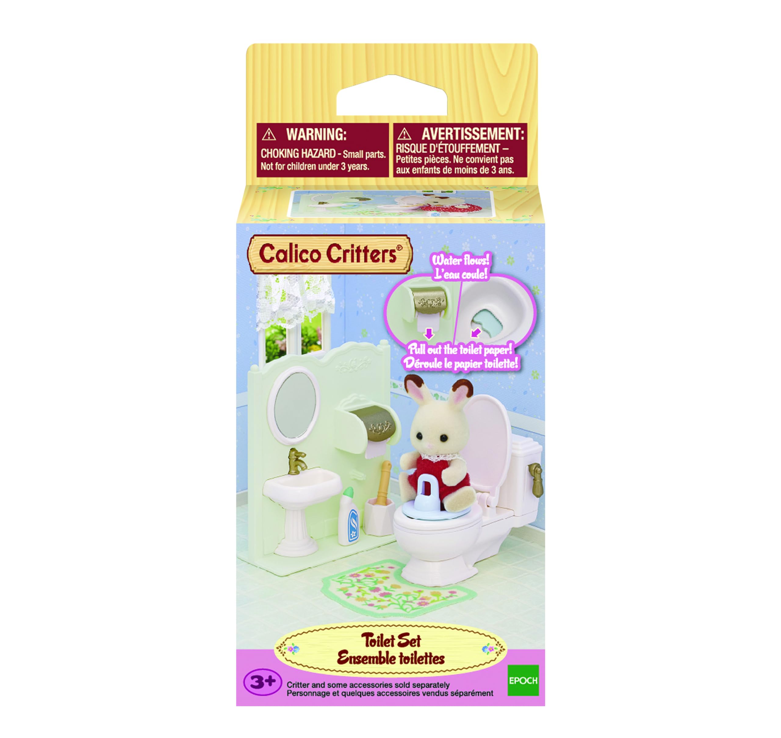 Calico Critters Toilet Set