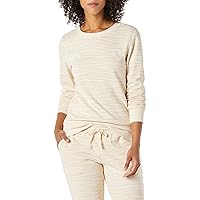 Amazon Essentials Women's French Terry Fleece Crewneck Sweatshirt (Available in Plus Size)