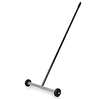 Master Magnetics - Magnetic Sweeper with Wheels, 14.5” - Pick up Nails, Needles, Screws and More 07263