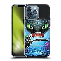Head Case Designs Officially Licensed How to Train Your Dragon Hiccup & Toothless III The Hidden World Soft Gel Case Compatible with Apple iPhone 13 Pro