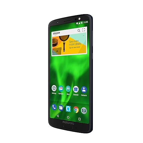 Moto G6 with Alexa Hands-Free – 64 GB – Unlocked (AT&T/Sprint/T-Mobile/Verizon) – Deep Indigo – Prime Exclusive Phone