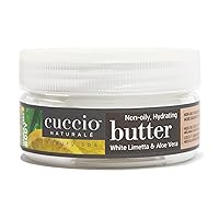 Naturale Butter Blends - Ultra-Moisturizing, Renewing Scented Body Cream - Deep, Renewing Hydration For Dry Skin Repair - Made With All Natural Ingredients - White Limetta & Aloe Vera - 4 Oz