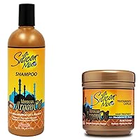 Silicon Mix Moroccan Argan Oil Shampoo + Hair Treatment 16oz 