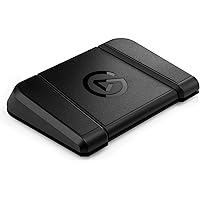 Elgato Stream Deck Pedal – Hands-Free Studio Controller, 3 Macro footswitches, Trigger Actions in apps and Software Like OBS, Twitch, YouTube and More, Works with Mac and PC