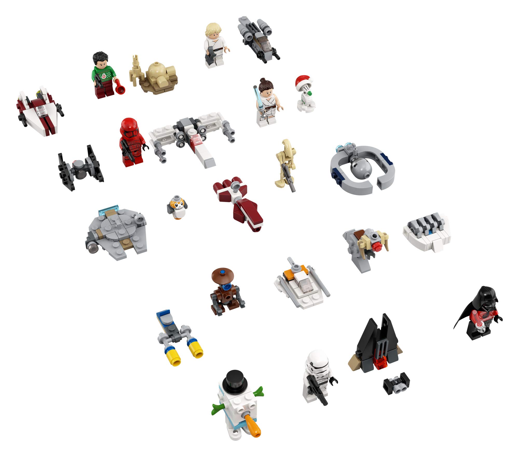 LEGO Star Wars 2020 Advent Calendar 75279 Building Kit for Kids, Fun Calendar with Star Wars Buildable Toys Plus Code to Unlock Character in Star Wars: The Skywalker Saga Game (311 Pieces)