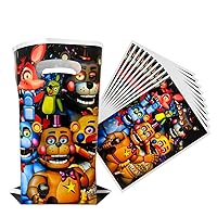 NF Orange 30pcs Party Gift Bags For Five Nights at Freddy's, Party For Five Nights at Freddy's Party Decoration Supplies