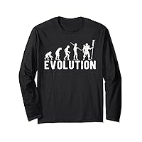 Cosplay Evolution Fantasy NERD Funny Vintage Long Sleeve T-Shirt