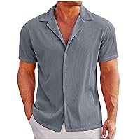 Ribbed Tank Top Men's White Henley Shirt Red and White Designer Shirt Beach Button Downs Mens Short Sleeve Button Down Shirts Orange Long Sleeve Shirt Wife Beater Tees Floral Button Up Shirts 2Xlt T