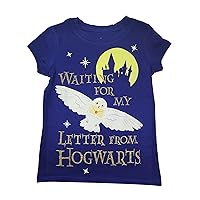 Harry Potter Hogwarts Girls T-Shirt (Navy Blue