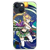 iPhone13 Anime Sword Art Online Asuna Phone Case Case for iPhone 13 Series, Shockproof Protective Phone Case Slim Thin Fit Cover Compatible with iPhone, iPhone13