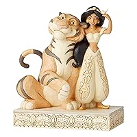 Enesco Disney Traditions by Jim Shore White Woodland Aladdin Jasmine Figurine, 7.5 Inch, Multicolor