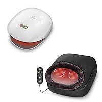 COMFIER Wireless Hand Massager with Heat -3 Levels Compression & Heating, oot Warmer Massager,Gifts for Women,Men,Shiatsu Foot Massager with Heat, Electric Heating Pad