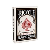 Bicycle Black Rider 808 Playing Cards (2-Pack)