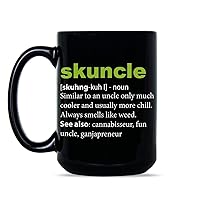 Skuncle Mug Uncle Weed Coffee Mug Skunkle