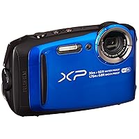 Fujifilm FinePix XP120 Waterproof Digital Underwater Camera USA Model (Blue)