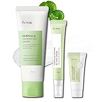 IUNIK Centella Calming Gel Cream & Acne Spot Cream w/AHA BHA PHA Salicylic Acid Niacinamide Tea Tree Oil-Free Blemish Pimple Care Lightweight for All Skin Types Korean Skincare