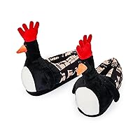 Coddies Feathers McGraw Wallace & Gromit Slippers - Penguin Plush Slippers - Aardman Gag Gift - Fun Slippers for Men, Women & Kids