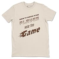 Low Cacao Wow Design Don't Hate The Player Sneaker Matching T-Shirt