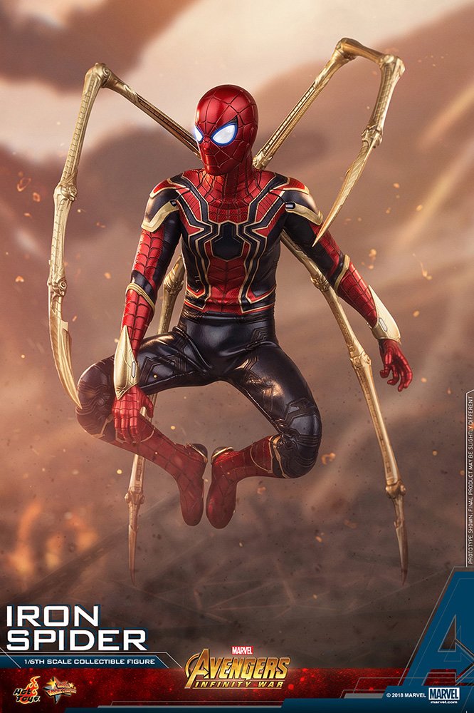 Introducir 90+ imagen hot toys infinity war spiderman