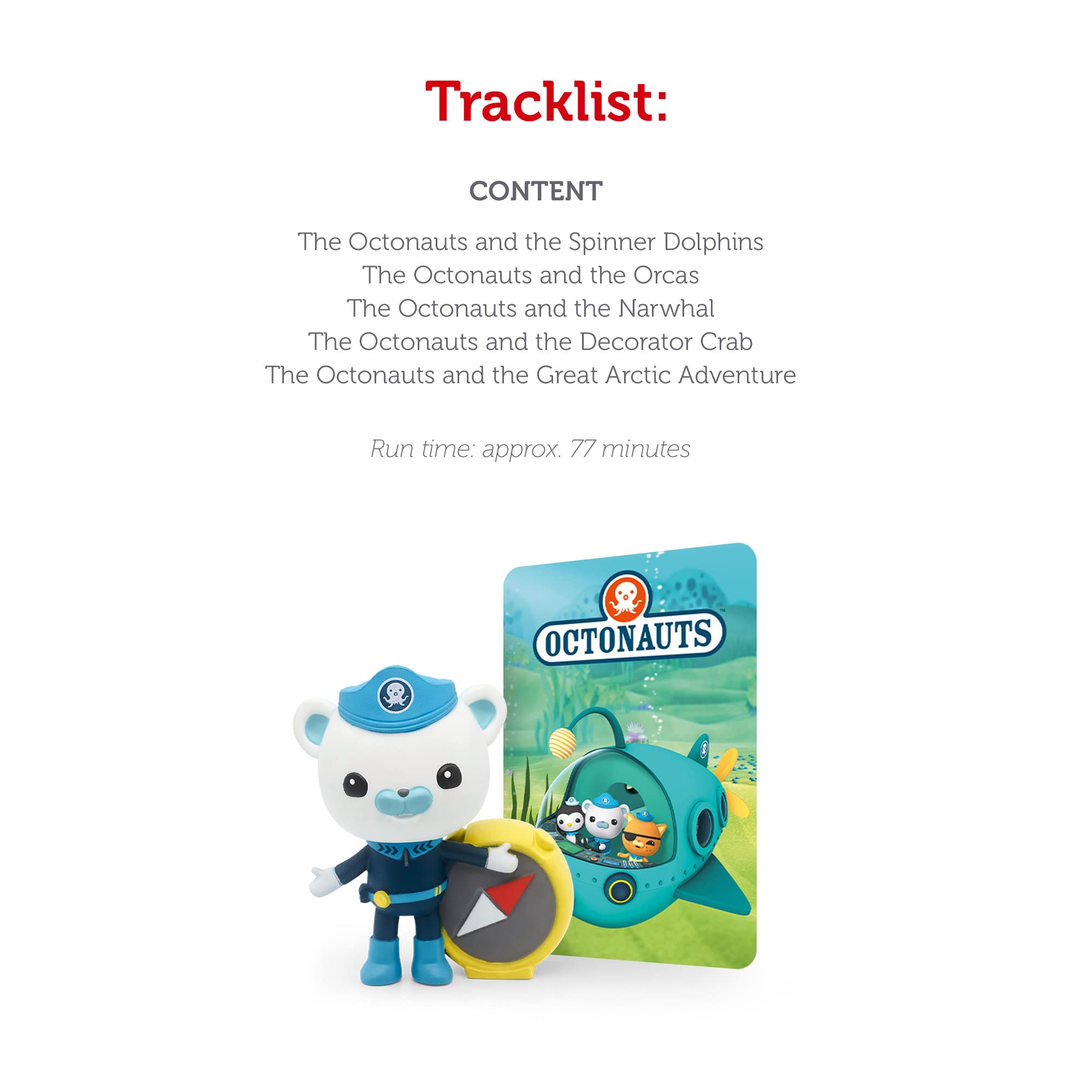 Tonies Captain Barnacles Audio Play Character from The Octonauts